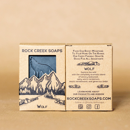 WOLF SOAP | Cardamom with teakwood